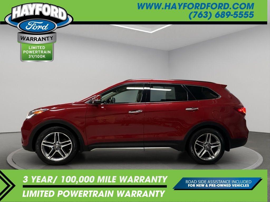 used 2017 Hyundai Santa Fe car, priced at $15,999