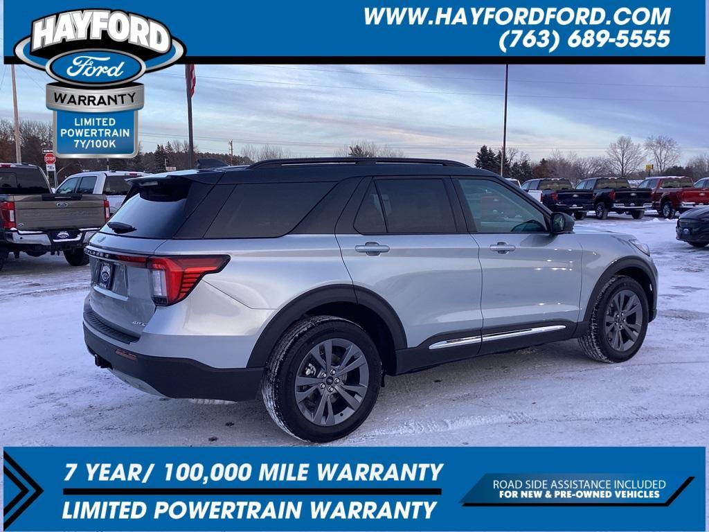 new 2025 Ford Explorer car, priced at $45,299