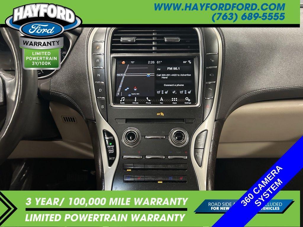 used 2017 Lincoln MKX car, priced at $19,899