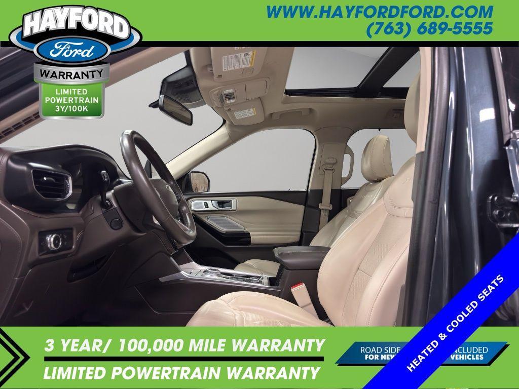 used 2022 Ford Explorer car, priced at $35,499