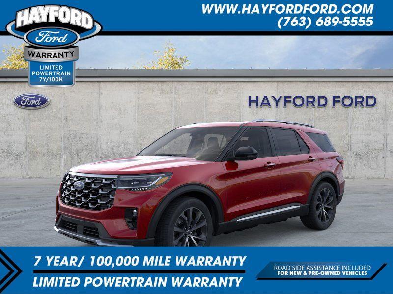 new 2025 Ford Explorer car, priced at $60,340