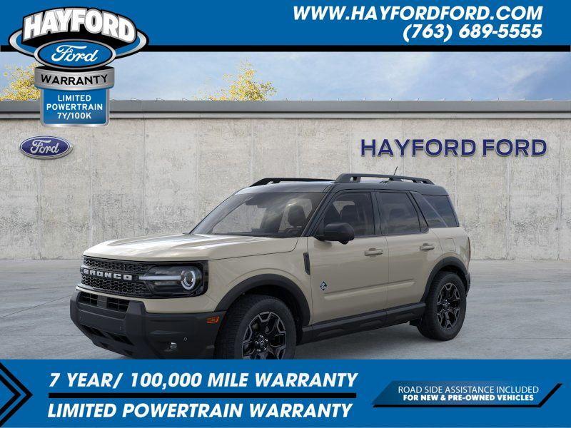 new 2025 Ford Bronco Sport car, priced at $39,875