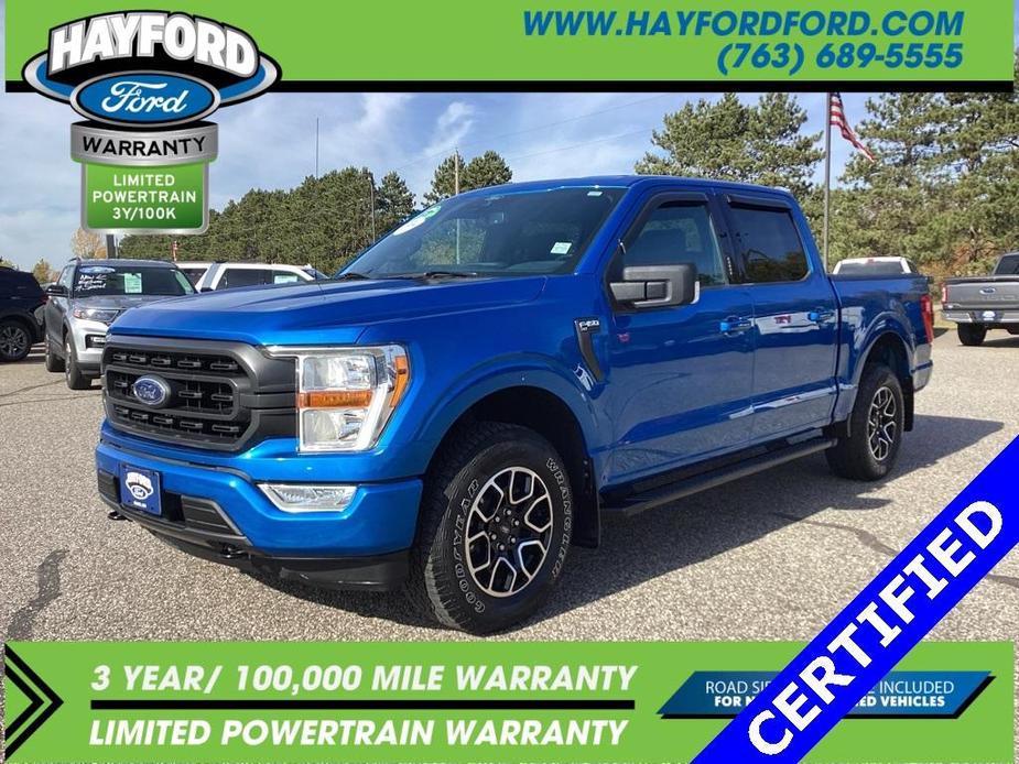 used 2021 Ford F-150 car, priced at $35,499