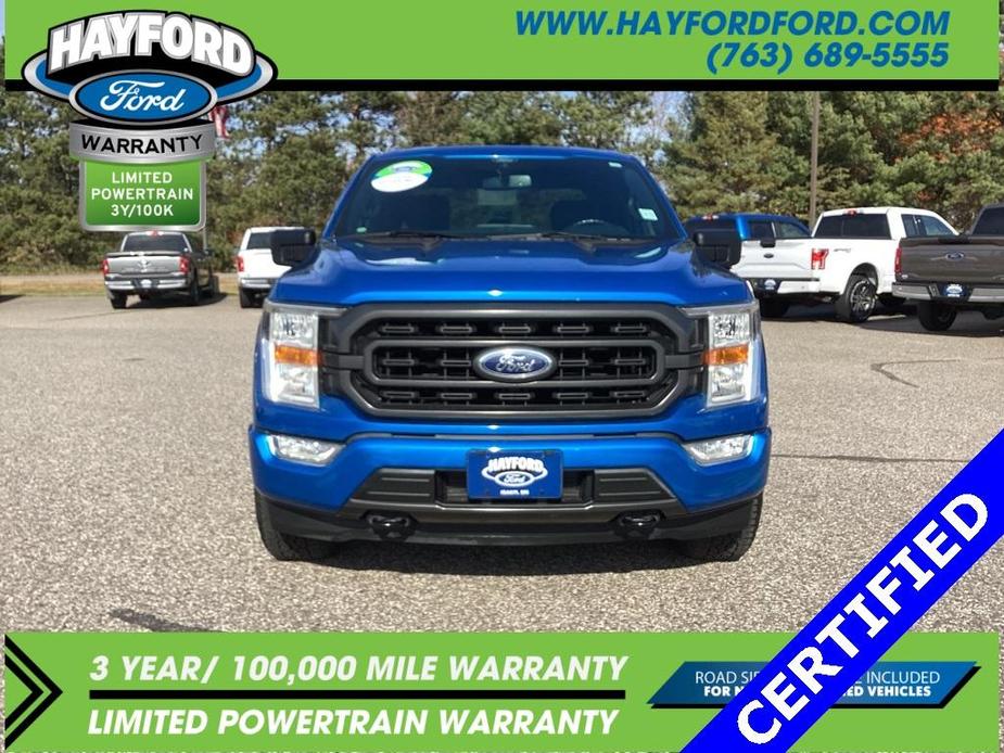 used 2021 Ford F-150 car, priced at $35,499