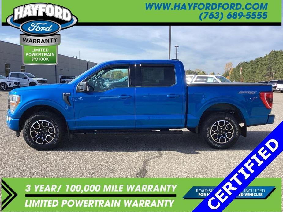 used 2021 Ford F-150 car, priced at $35,499