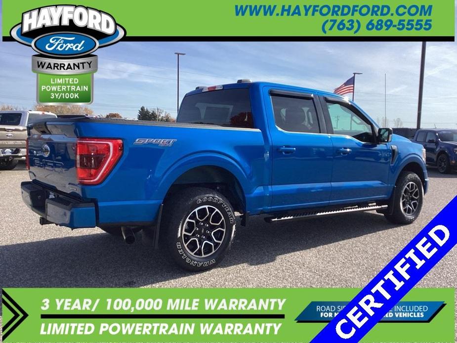 used 2021 Ford F-150 car, priced at $35,499