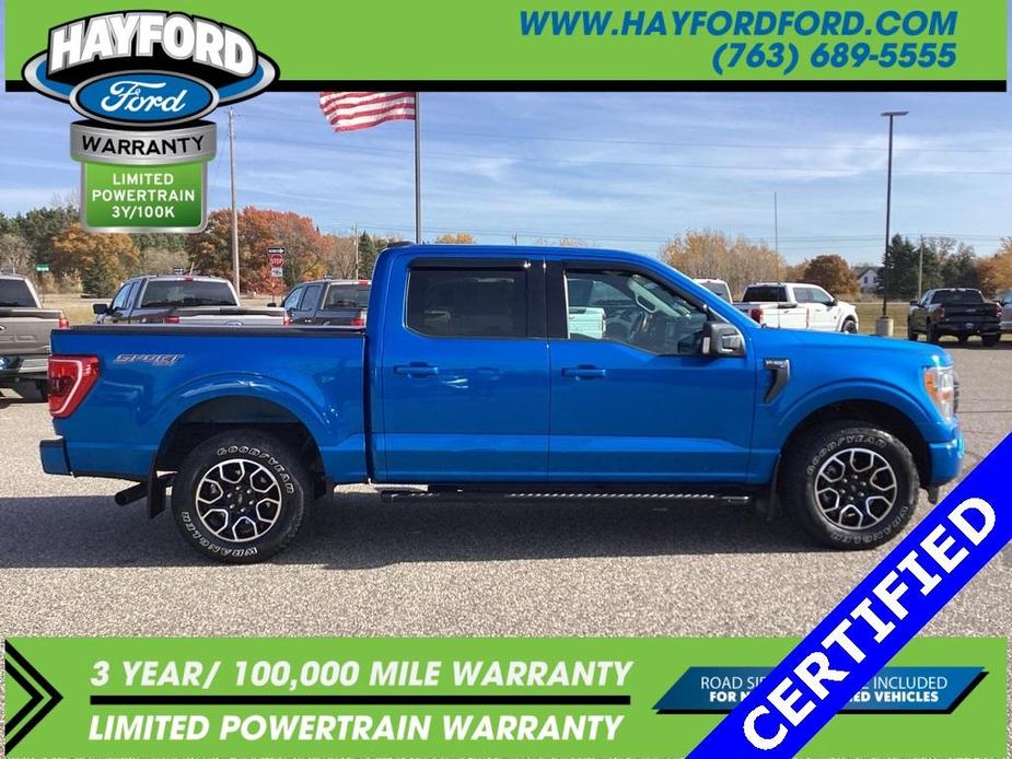 used 2021 Ford F-150 car, priced at $35,499