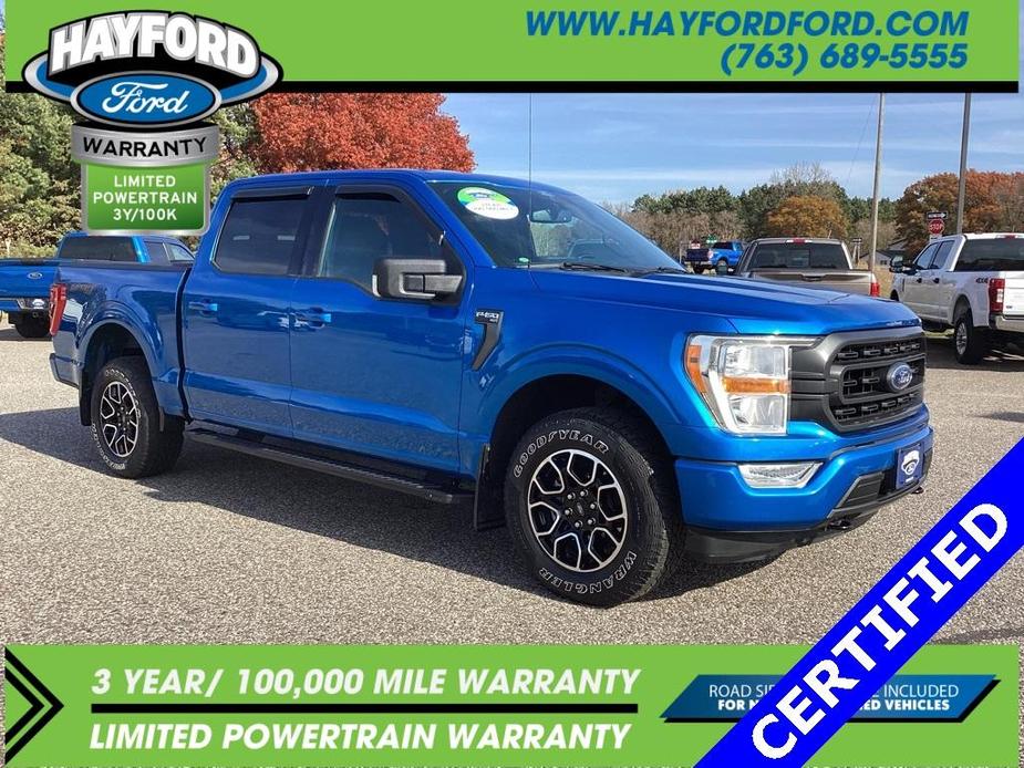 used 2021 Ford F-150 car, priced at $35,499