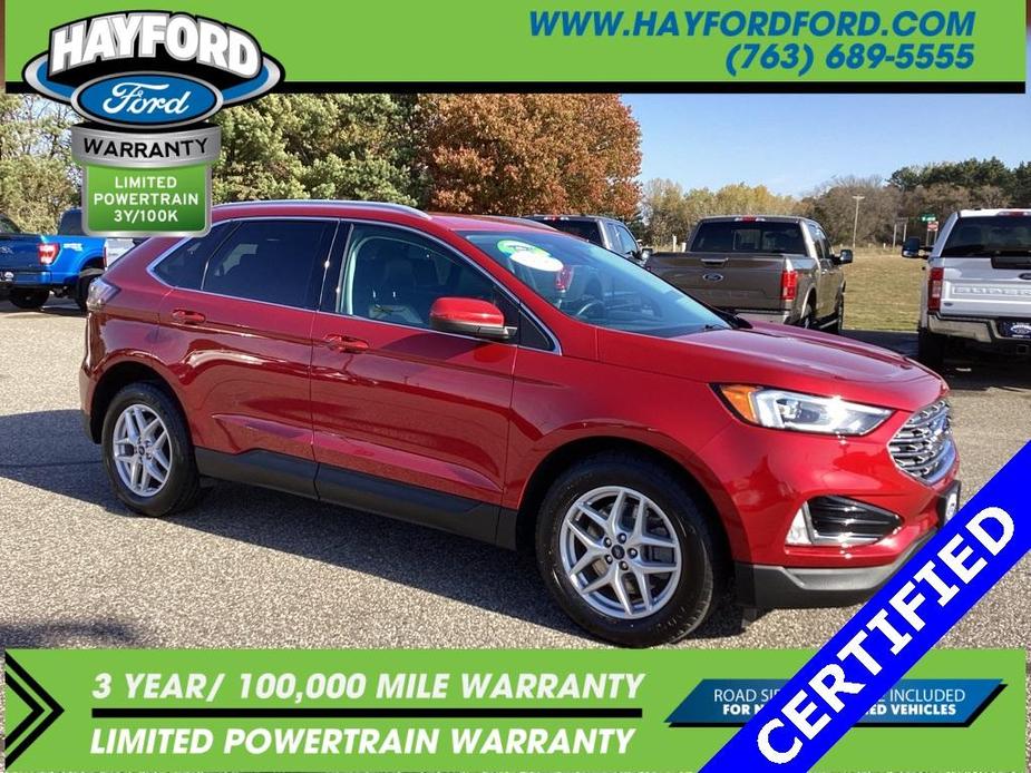 used 2021 Ford Edge car, priced at $27,799