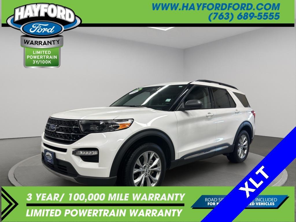 used 2021 Ford Explorer car, priced at $27,399