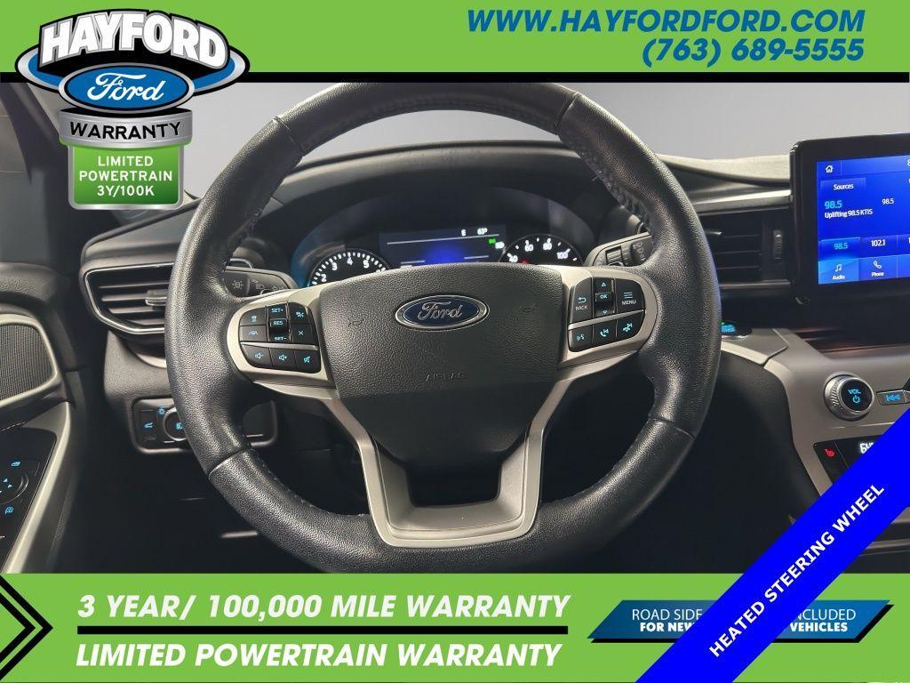 used 2021 Ford Explorer car, priced at $27,399