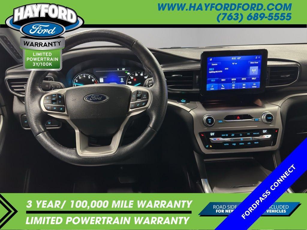 used 2021 Ford Explorer car, priced at $27,399