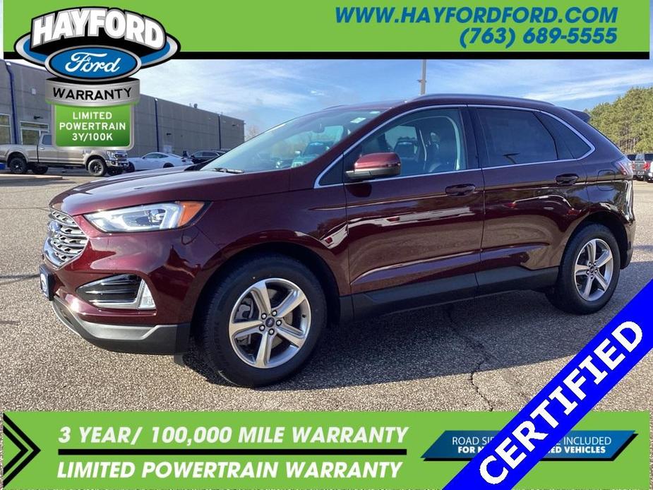 used 2021 Ford Edge car, priced at $25,899