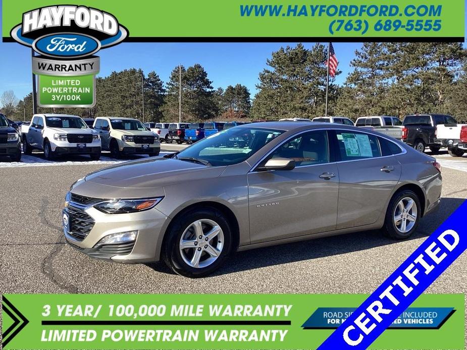 used 2022 Chevrolet Malibu car, priced at $17,499