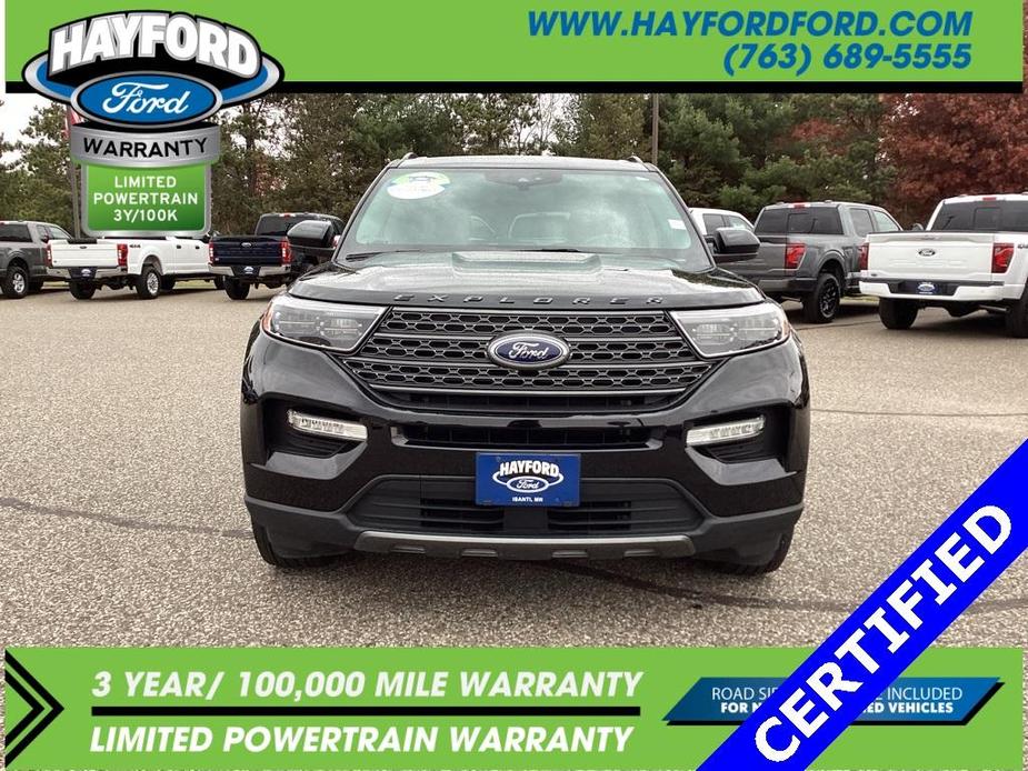 used 2022 Ford Explorer car, priced at $33,499