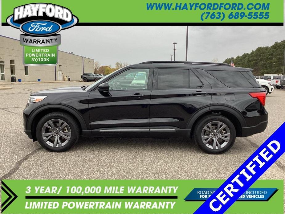 used 2022 Ford Explorer car, priced at $33,499