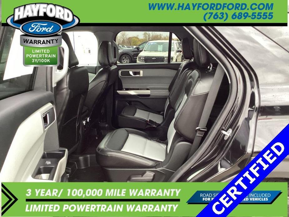 used 2022 Ford Explorer car, priced at $33,499