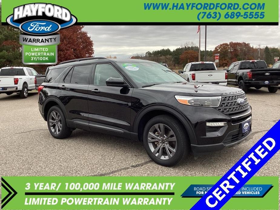 used 2022 Ford Explorer car, priced at $33,499