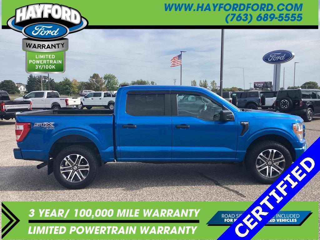 used 2021 Ford F-150 car, priced at $32,999