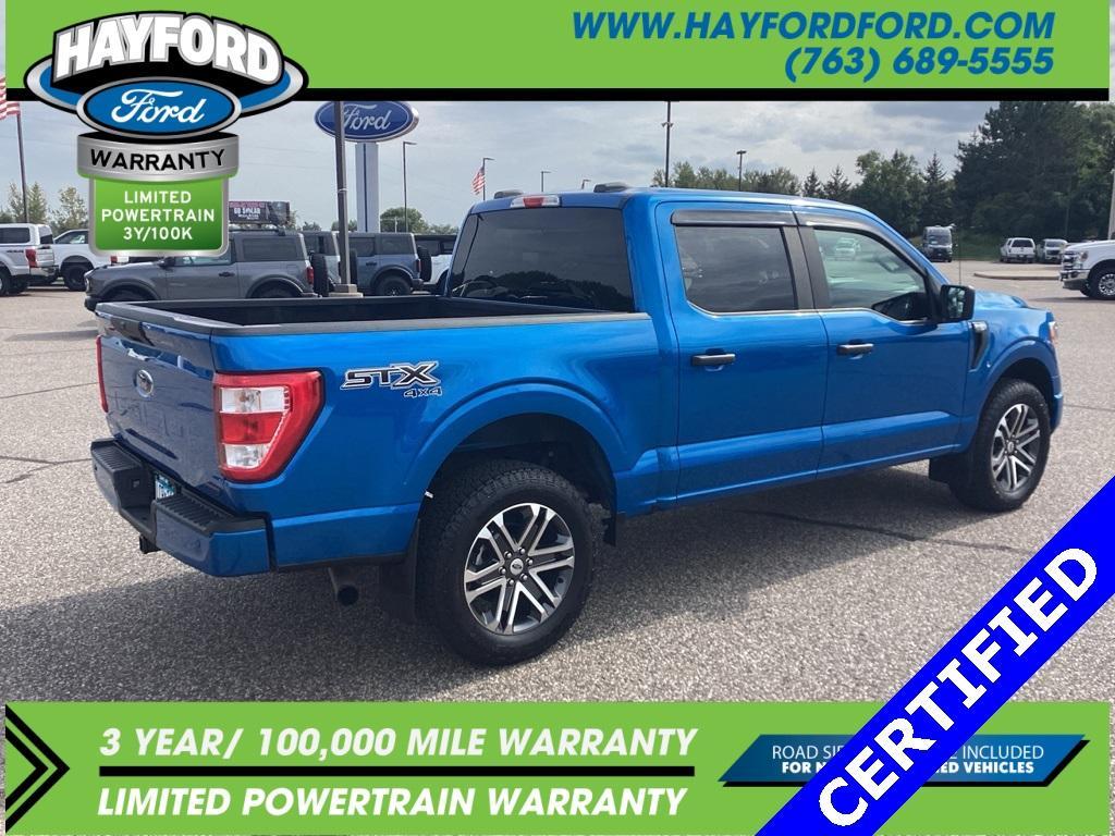 used 2021 Ford F-150 car, priced at $32,999