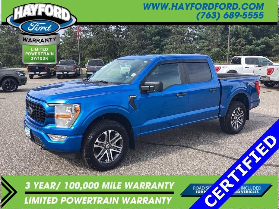 used 2021 Ford F-150 car, priced at $35,999