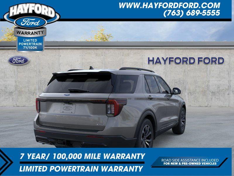 new 2025 Ford Explorer car, priced at $44,150