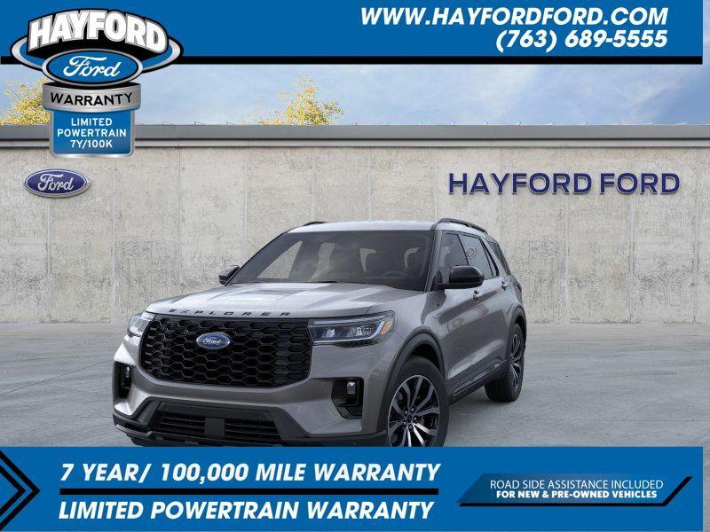 new 2025 Ford Explorer car, priced at $44,150