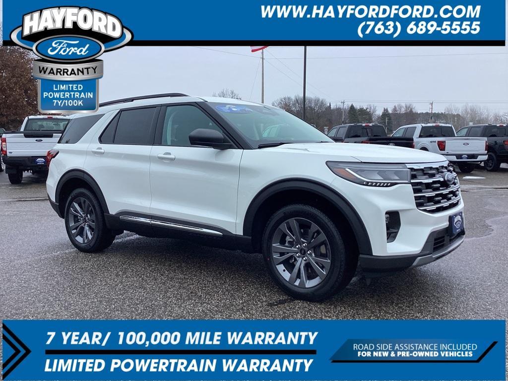 new 2025 Ford Explorer car, priced at $45,499