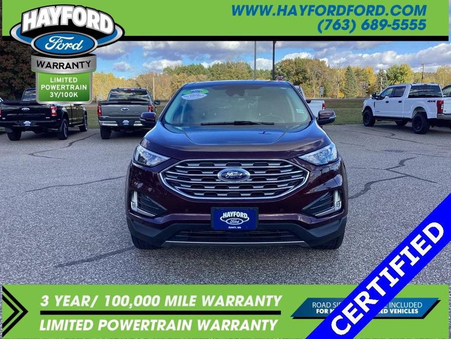 used 2022 Ford Edge car, priced at $25,499