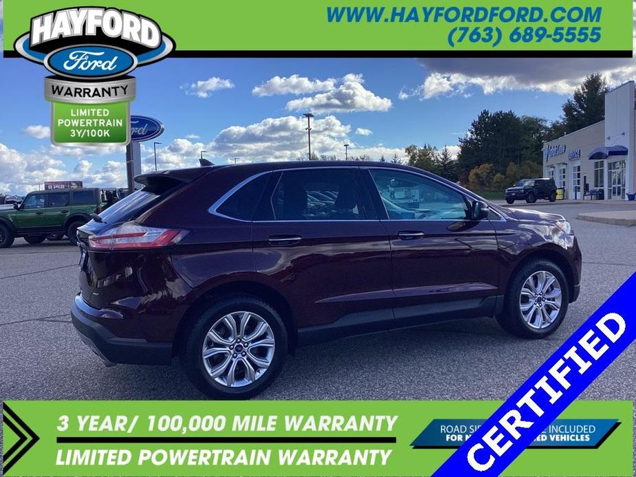 used 2022 Ford Edge car, priced at $25,499