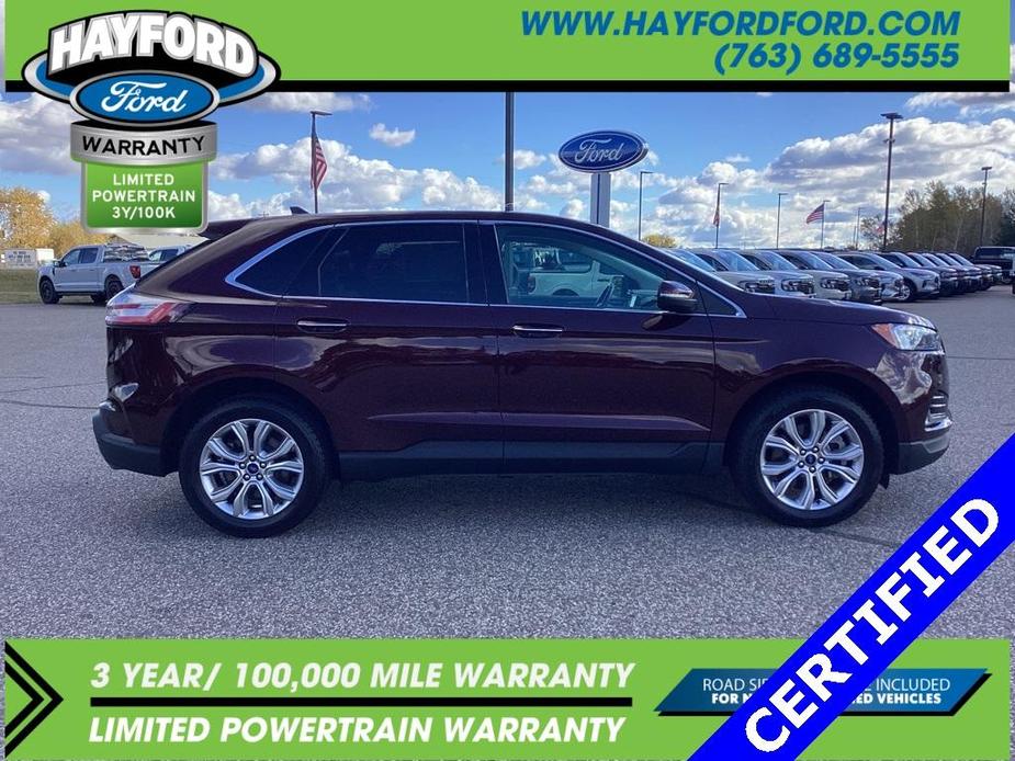 used 2022 Ford Edge car, priced at $25,499