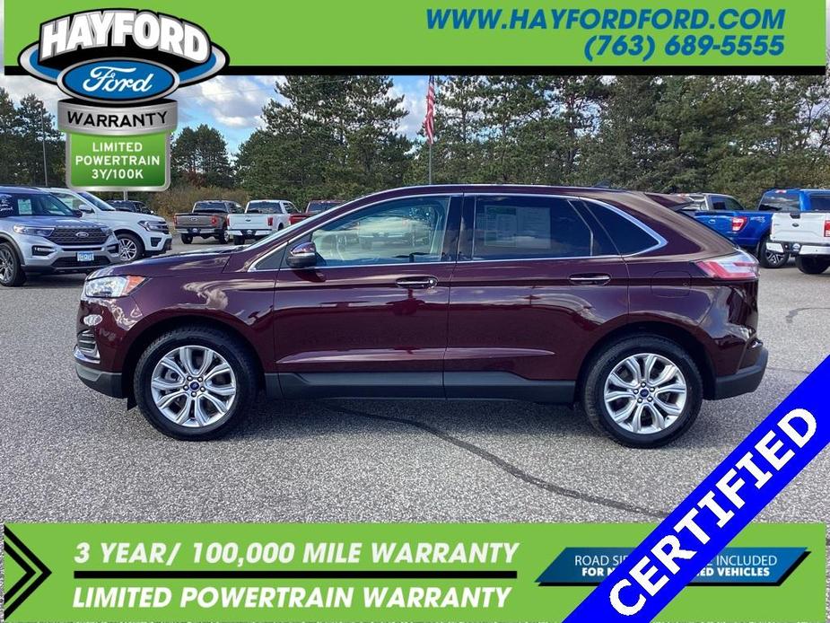 used 2022 Ford Edge car, priced at $25,499