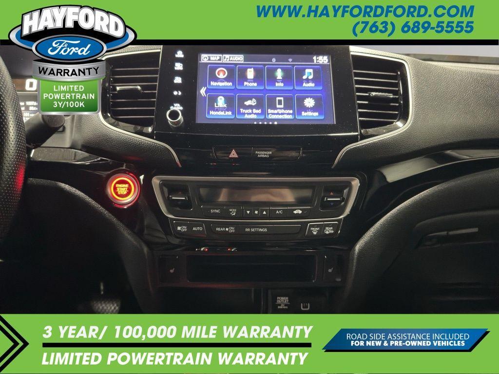 used 2022 Honda Ridgeline car, priced at $33,999
