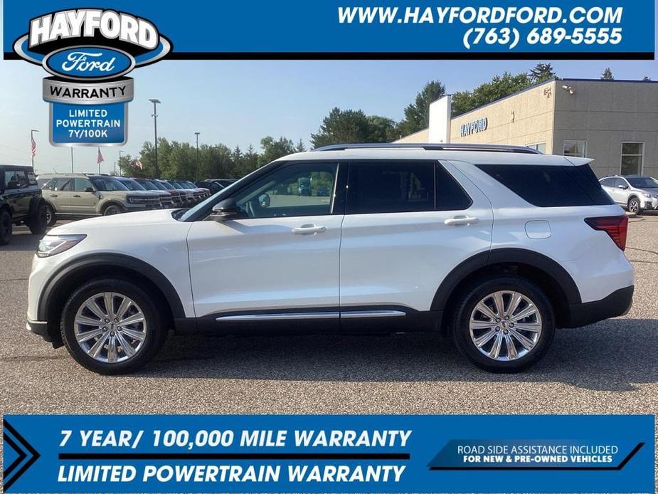 new 2025 Ford Explorer car, priced at $53,999