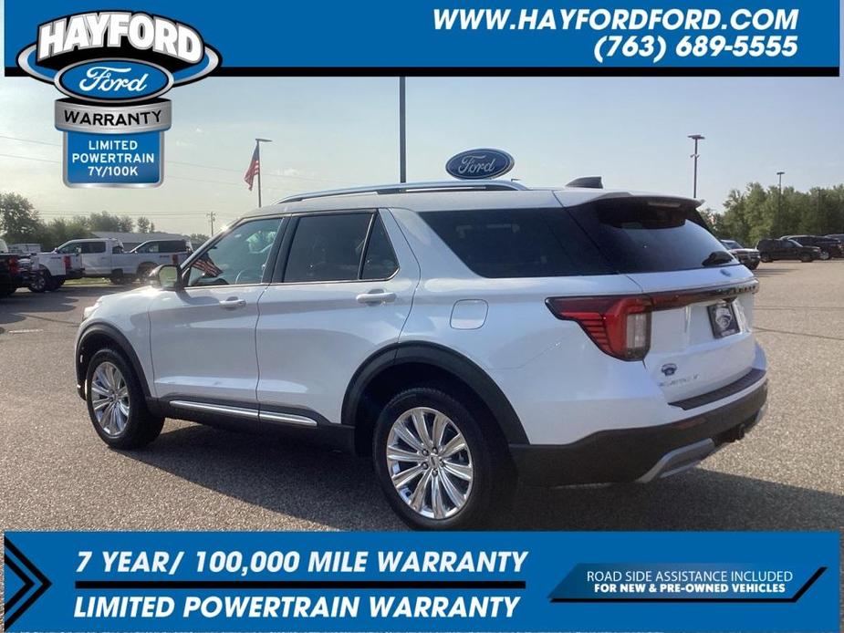 new 2025 Ford Explorer car, priced at $53,999