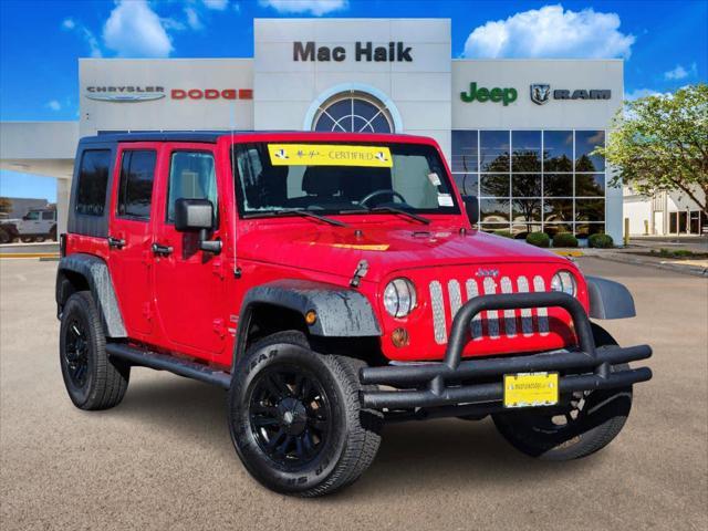 used 2010 Jeep Wrangler Unlimited car, priced at $15,888