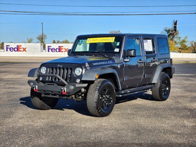 used 2017 Jeep Wrangler Unlimited car, priced at $23,988