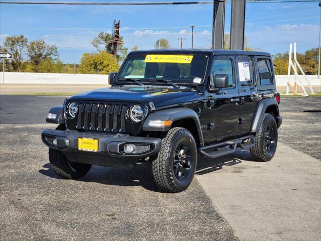 used 2022 Jeep Wrangler Unlimited car, priced at $31,988