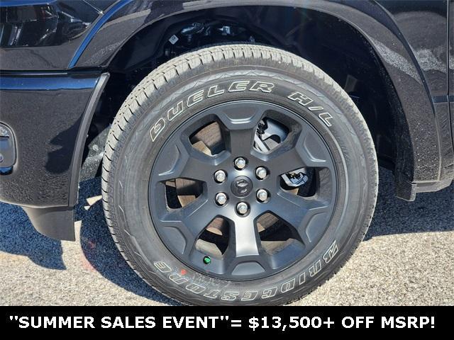 new 2025 Ram 1500 car, priced at $49,492