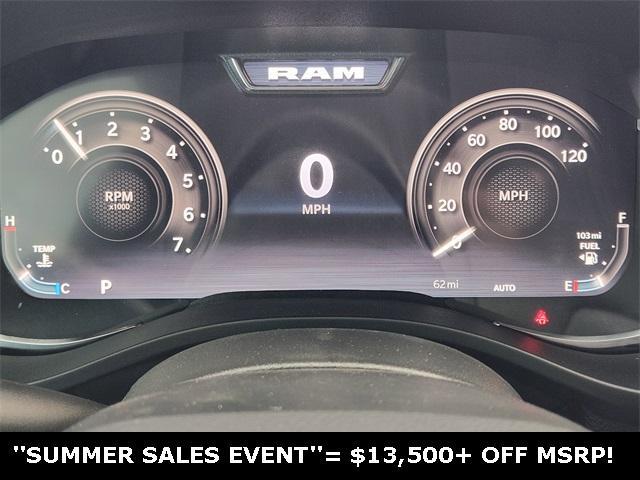 new 2025 Ram 1500 car, priced at $49,492
