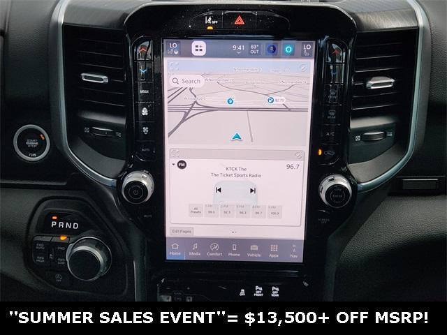 new 2025 Ram 1500 car, priced at $49,492