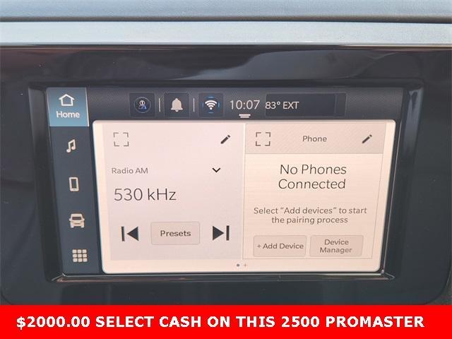 new 2026 Ram ProMaster 2500 car, priced at $52,690