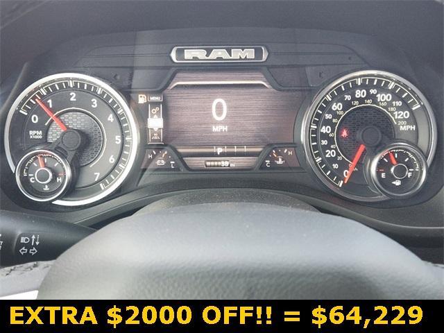 new 2025 Ram 1500 car, priced at $64,229