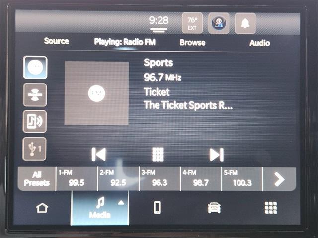 new 2025 Ram 1500 car, priced at $54,525