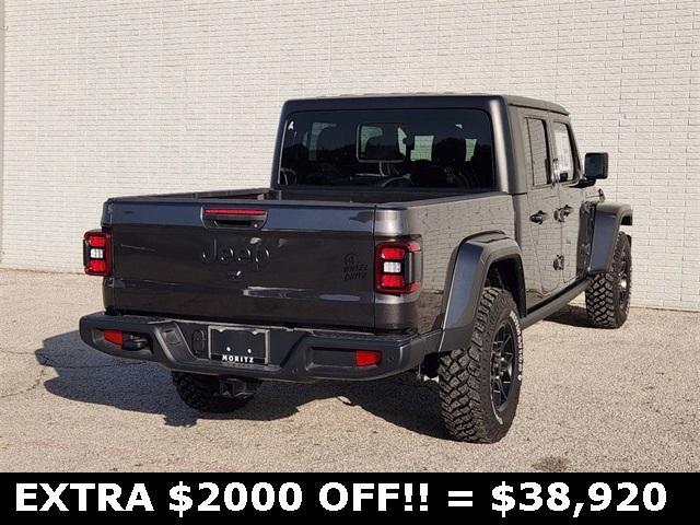 new 2024 Jeep Gladiator car, priced at $45,920
