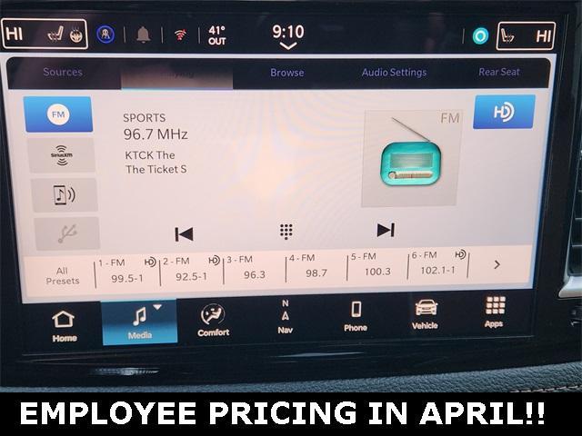 new 2025 Chrysler Pacifica car, priced at $53,625