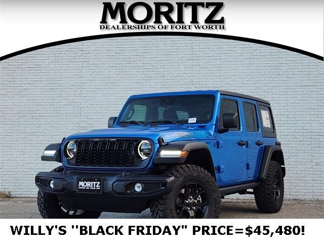 new 2024 Jeep Wrangler car, priced at $45,480