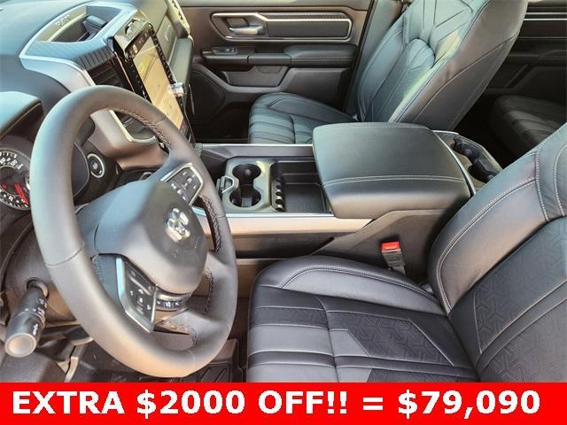 new 2025 Ram 1500 car, priced at $79,090
