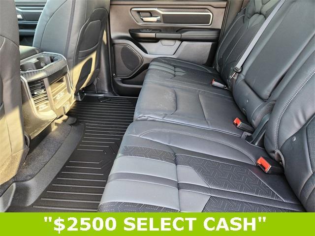 new 2025 Ram 1500 car, priced at $78,590