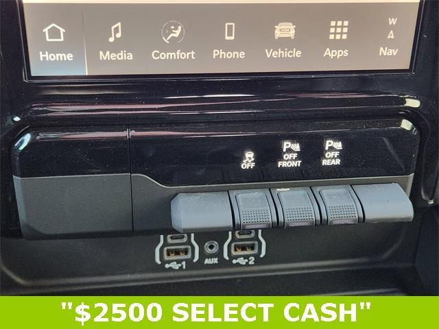 new 2025 Ram 1500 car, priced at $78,590